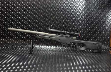  p>英国pm(l96a1)高精度狙击步枪是英国国际精密设备有限公司研制的pm