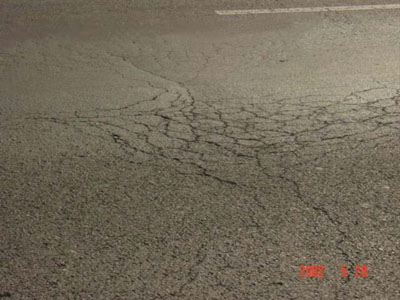 路面龟裂