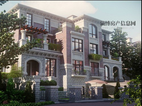 别墅区整体建设有独栋,双拼两种形式.共三层低密度住宅享受绝大空间.