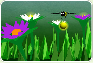 花园里的小蜜蜂