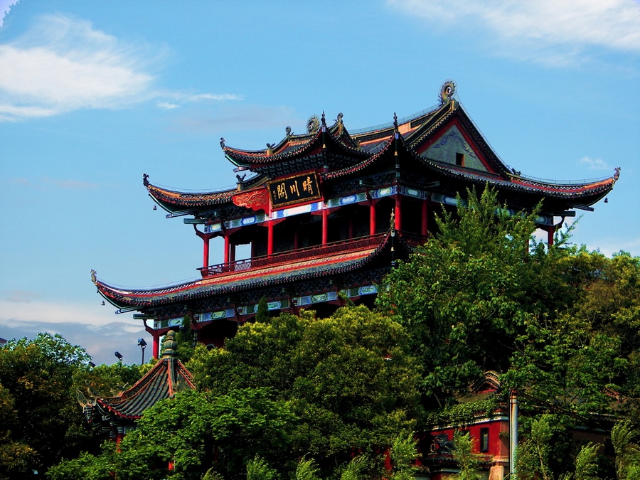  p>晴川阁又名晴川楼, a target="_blank" href="/item/全国重点文物