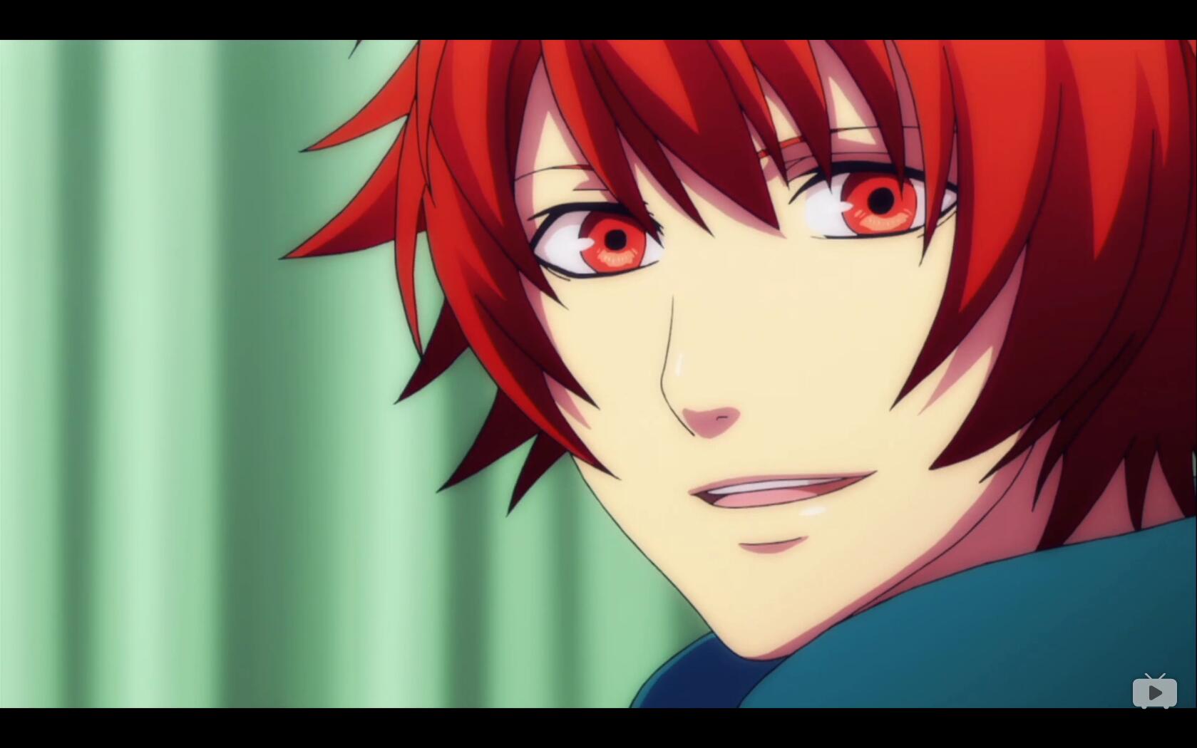 有着红色短发以及红色的瞳孔.开朗活泼的运动少年.经常带