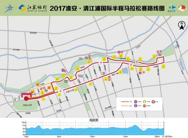 2017淮安·清江浦国际半程马拉松赛