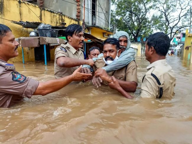2021年印度安得拉邦洪灾