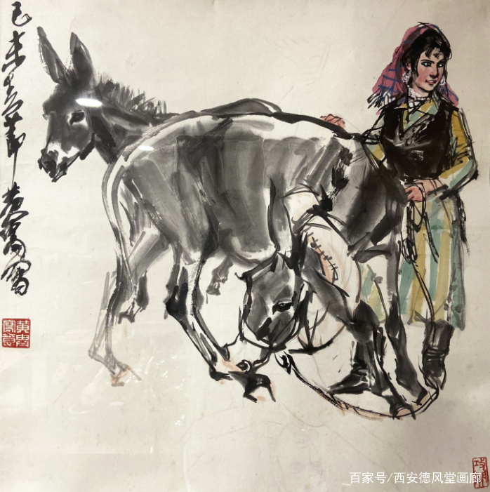 黄胄丨20世纪中后期影响最大的画家之一_百科TA说