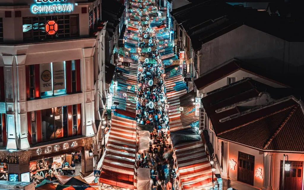 新加坡牛车水_新加坡牛车水美食街推荐_新加坡牛车水名字的由来