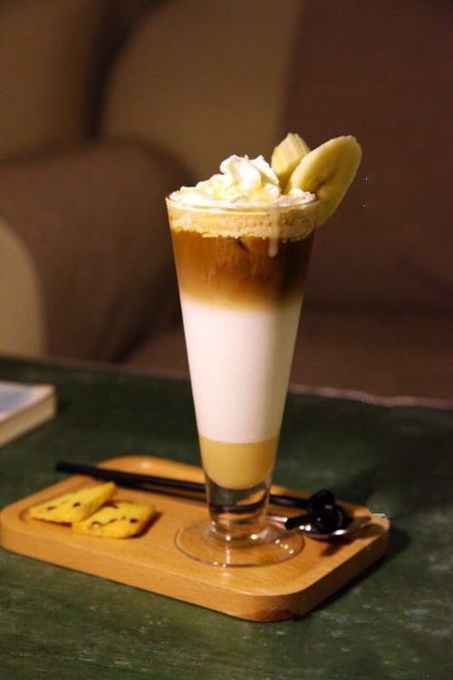 香蕉摩卡冰咖啡