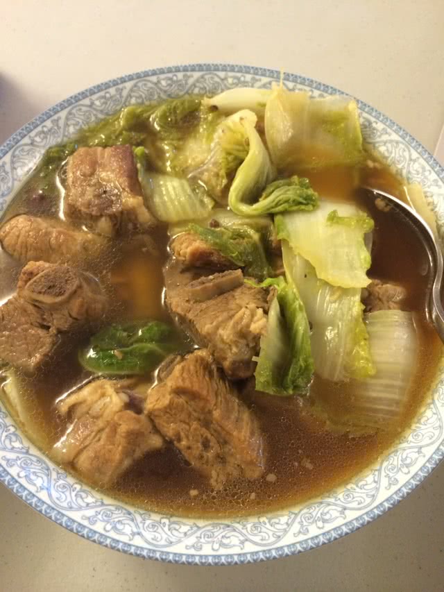 白菜排骨汤