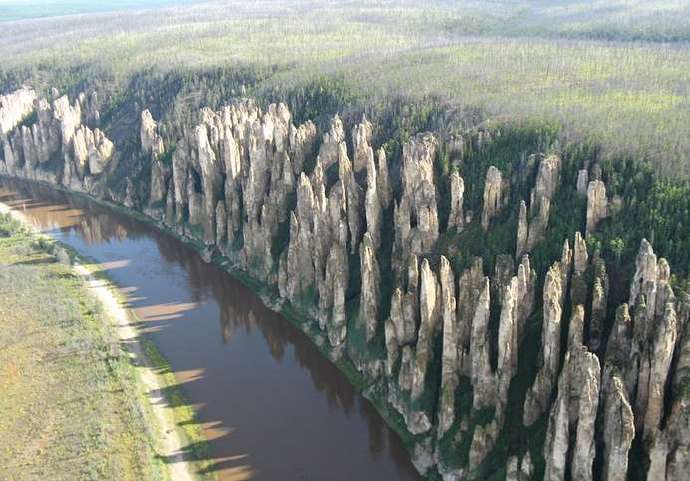 勒拿河柱状岩自然公园