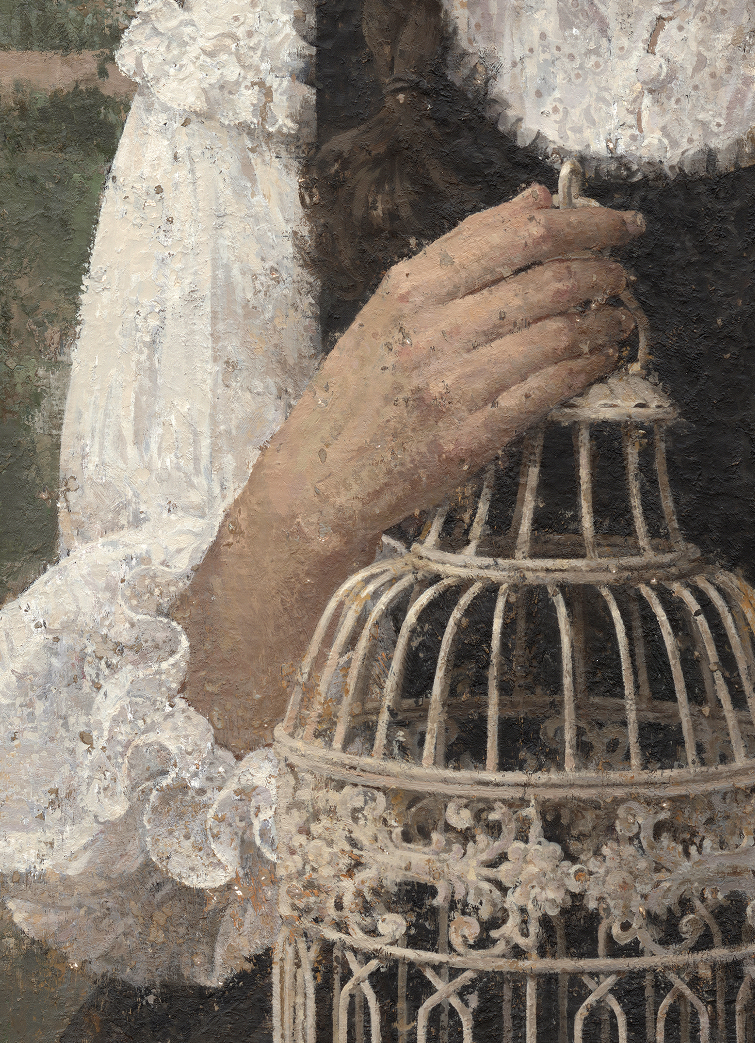 作品,也是杨世斌一直秉持以具象写实表述抽象审美的艺术思想的又一次