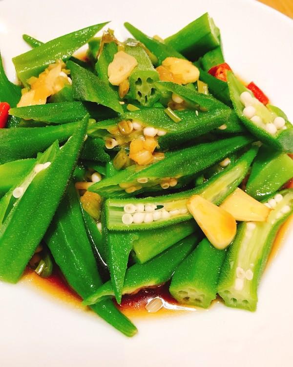 小炒秋葵