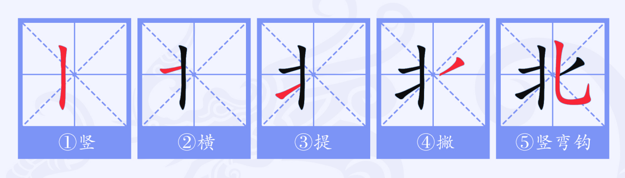 北（汉语文字）_百度百科