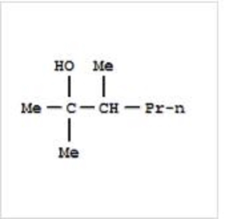 二甲基己醇的英文名称为2-hexanol,2,3