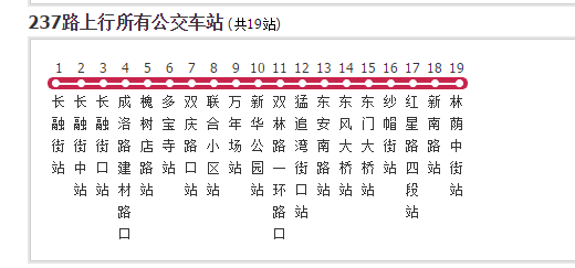 成都公交237路