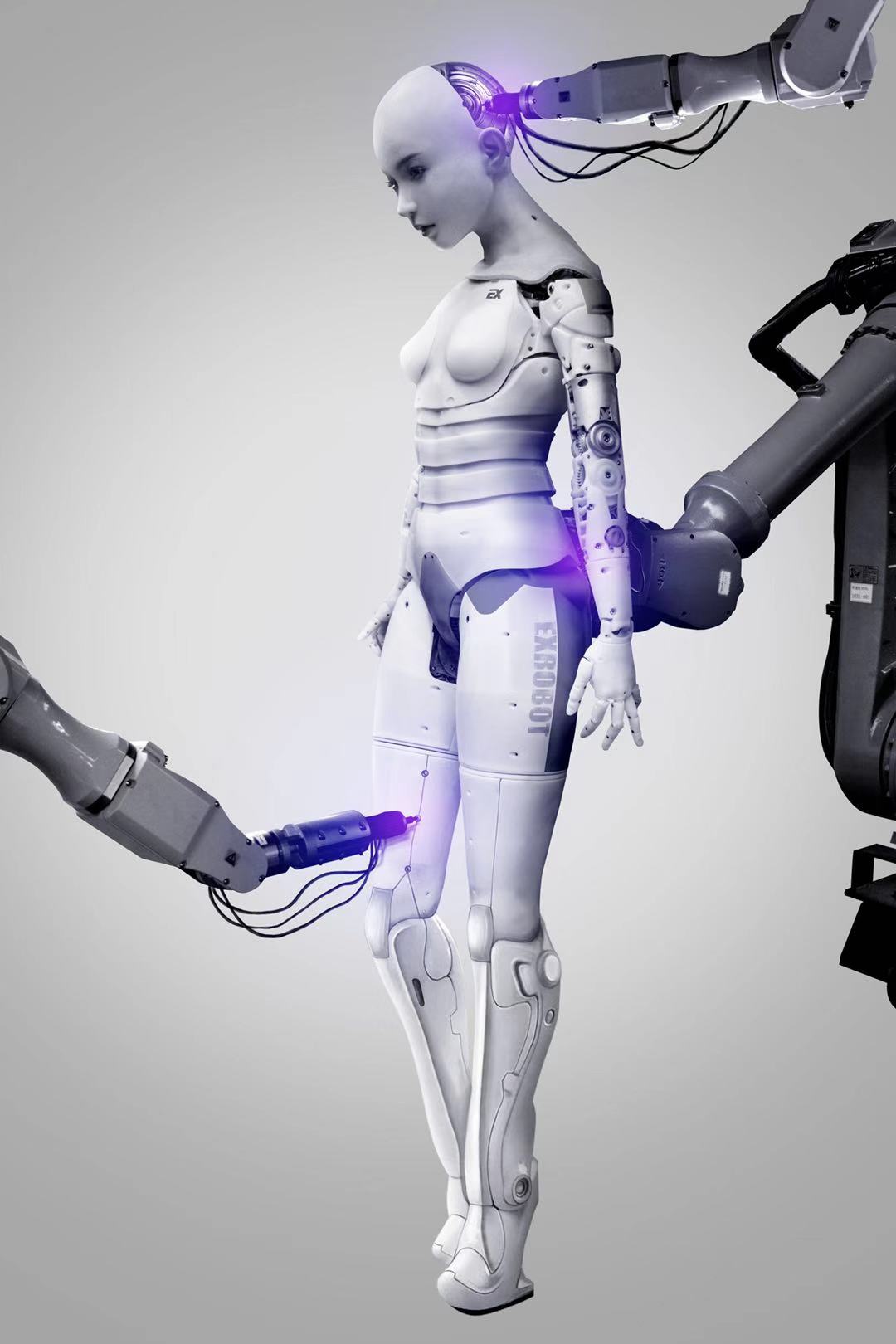 ex仿真人形机器人