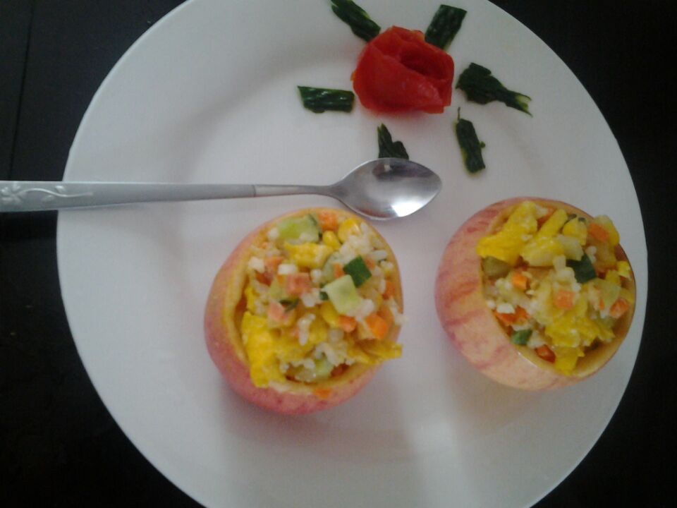 苹果饭炒饭
