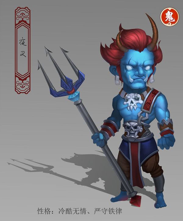 神话史上三种夜叉 青面獠牙 介于人鬼之间 常假扮为人妇 百科ta说