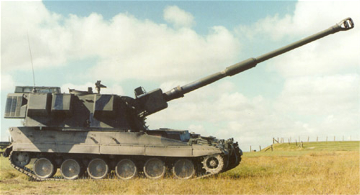 英国as-90自行榴弹炮