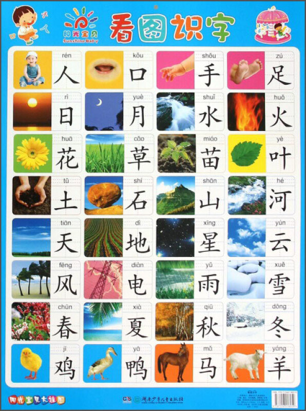 阳光宝贝大挂图·看图识字
