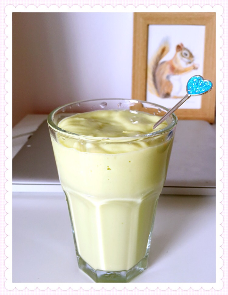 瘦身苹果牛奶饮