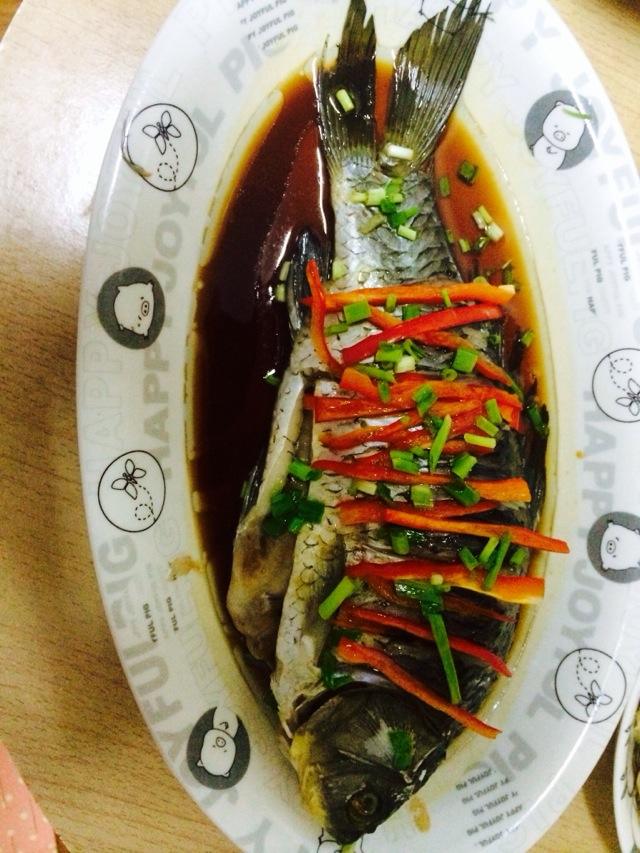 清蒸网油鲫鱼