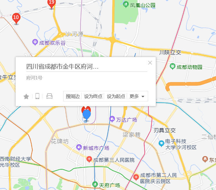府河一号位于成都市金牛金牛万达,共计房屋364户.