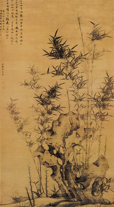 清雅脱俗，清秀于外：评顾安墨竹绘画_百科TA说
