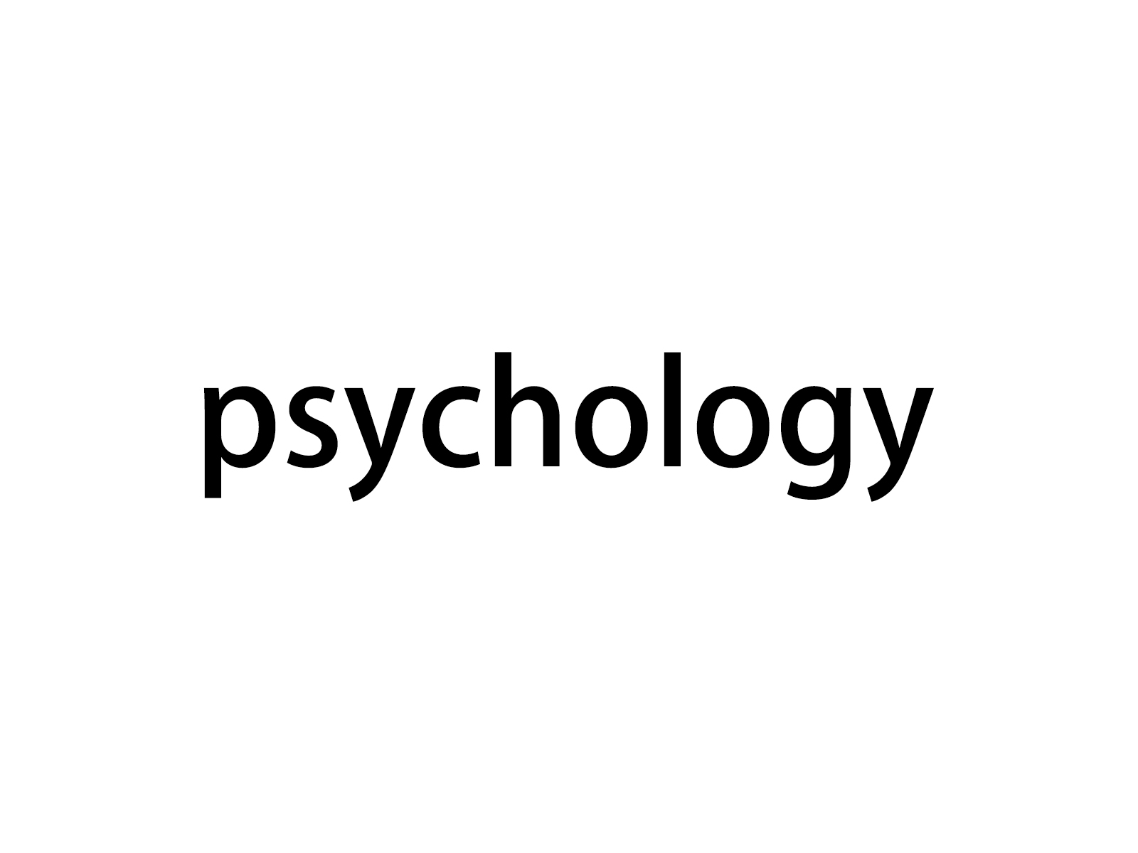 psychology