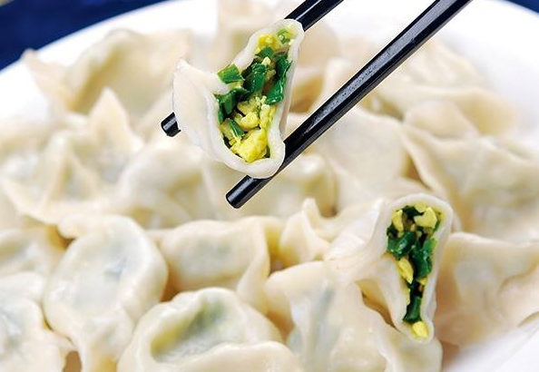 黄瓜素三鲜饺子