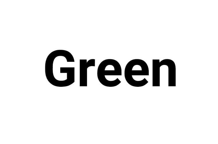 green