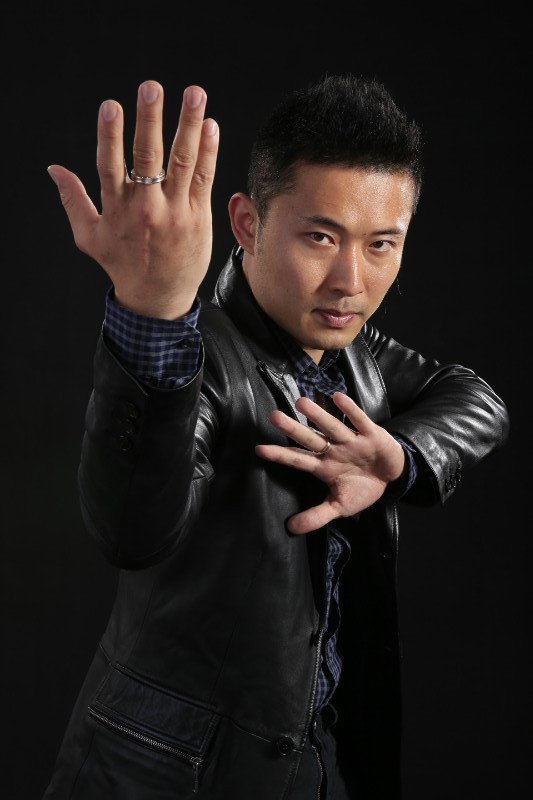  p>赵冀龙,实战派武术家.