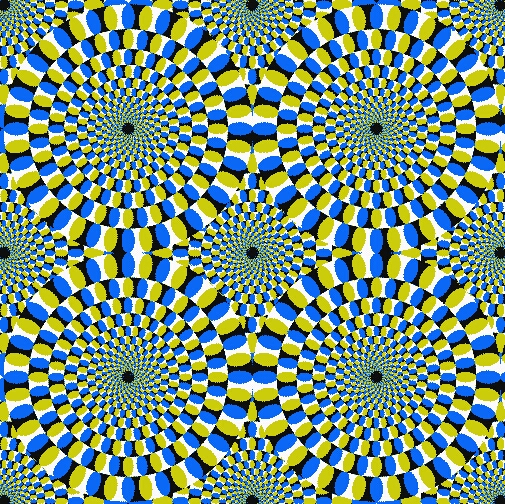 最常见的是视觉方面的错觉.