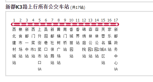  p>新都公交k3路是一条公交线路,汽车公司是 a target="_blank" href=