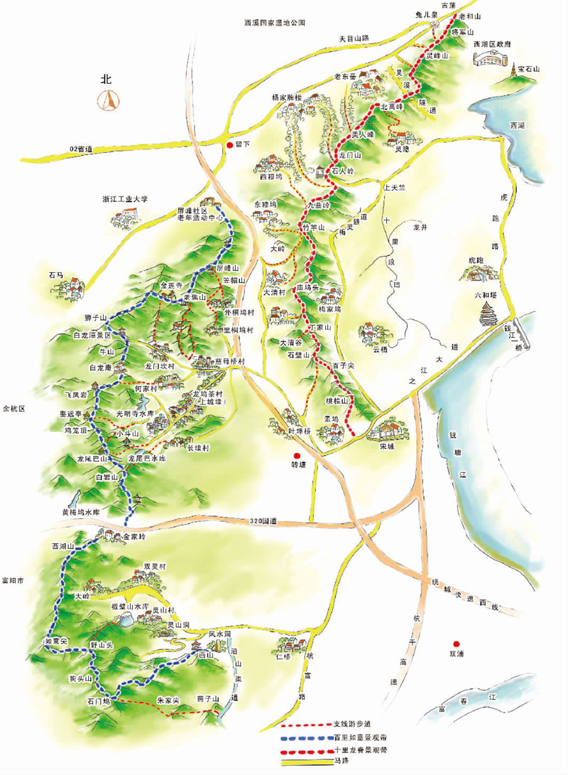  p data-id="u2krqg7oxgvu">西山游步道是杭州市西湖区境内的步道,游