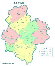  崇左市地图 