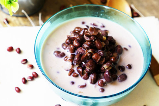红豆牛奶羹