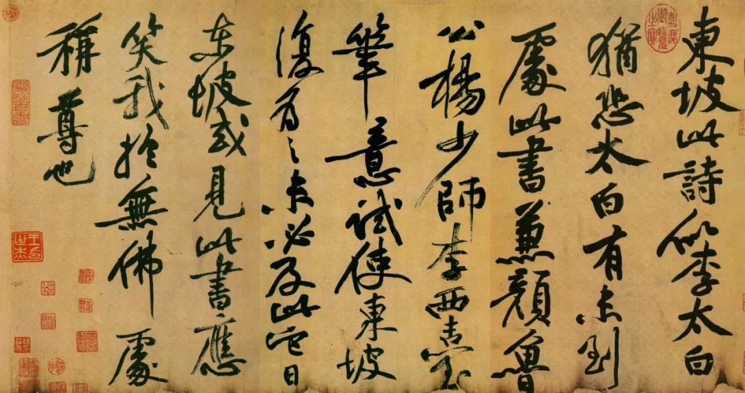 三行书法 从天下三大行书帖看三个时代的书法境界_百科TA说