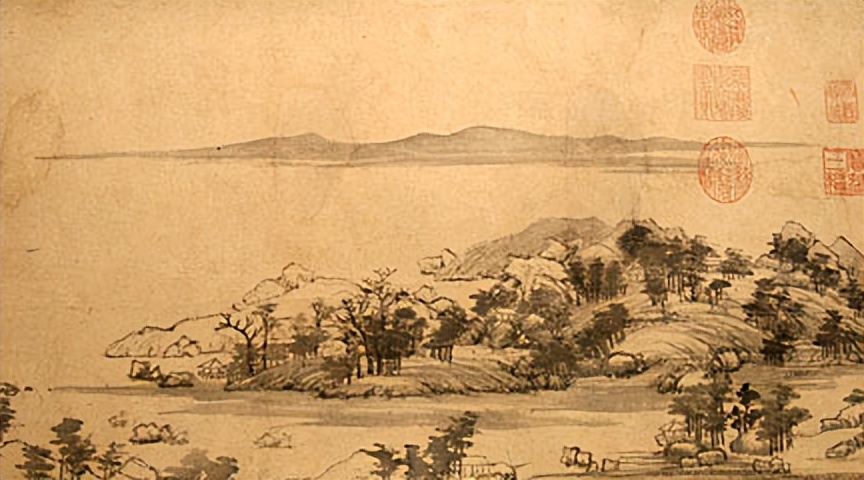 富春山居图》：黄公望山水画巅峰巨制，中国十大传世名画之一_