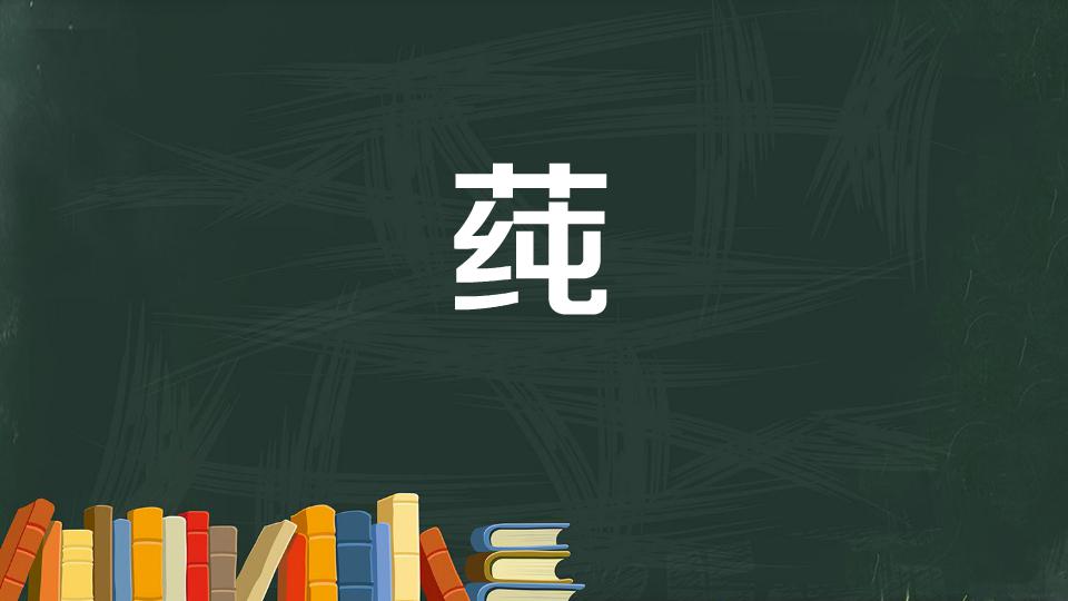 莼：可清热解毒的莼菜