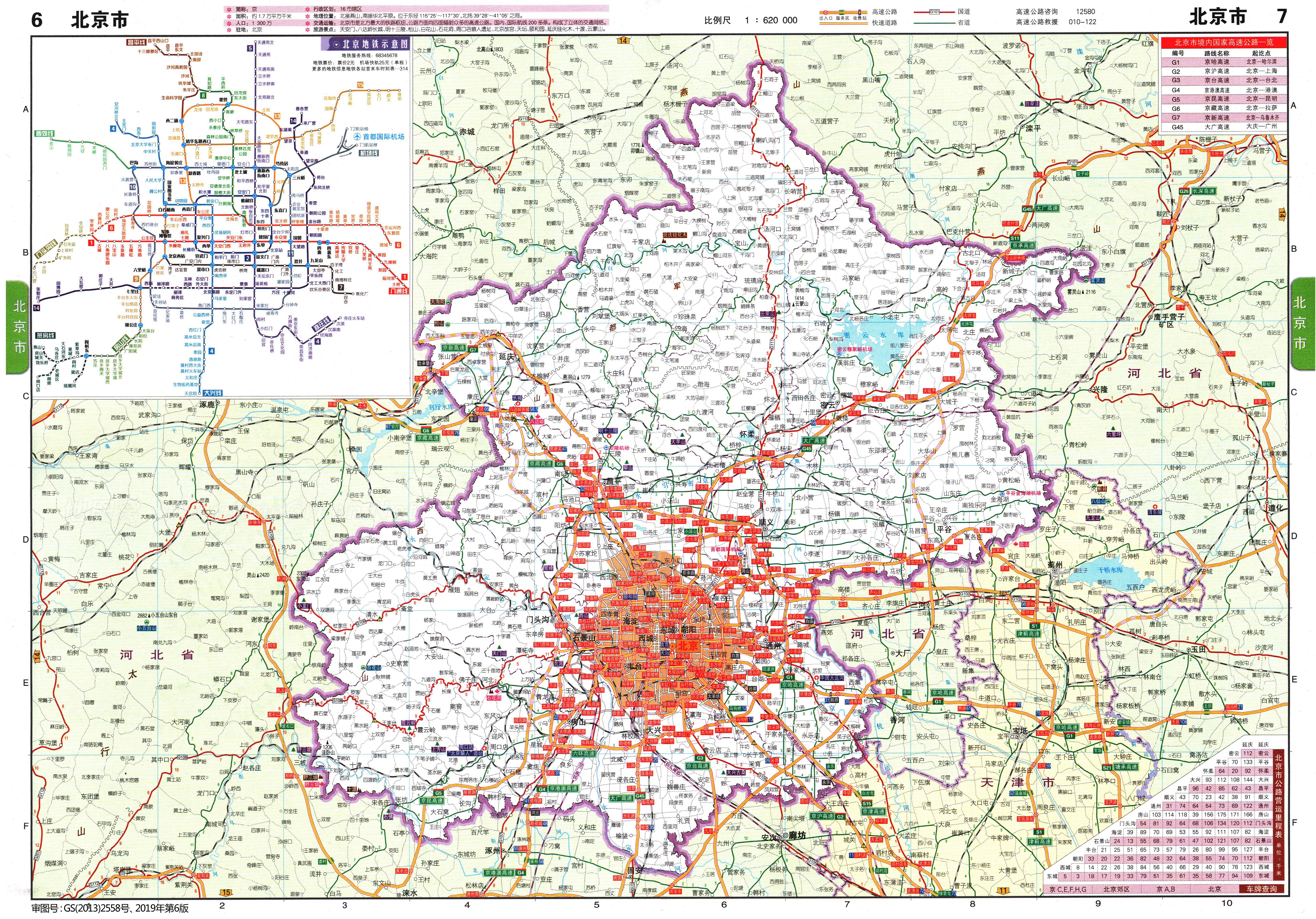 北京市行政区划