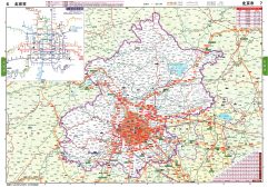  北京交通地图（2020高清版）