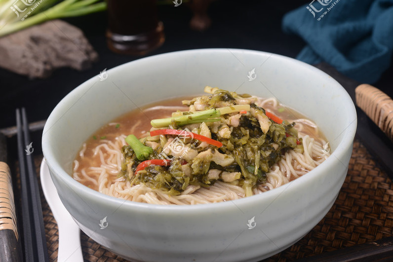 雪菜笋丝面