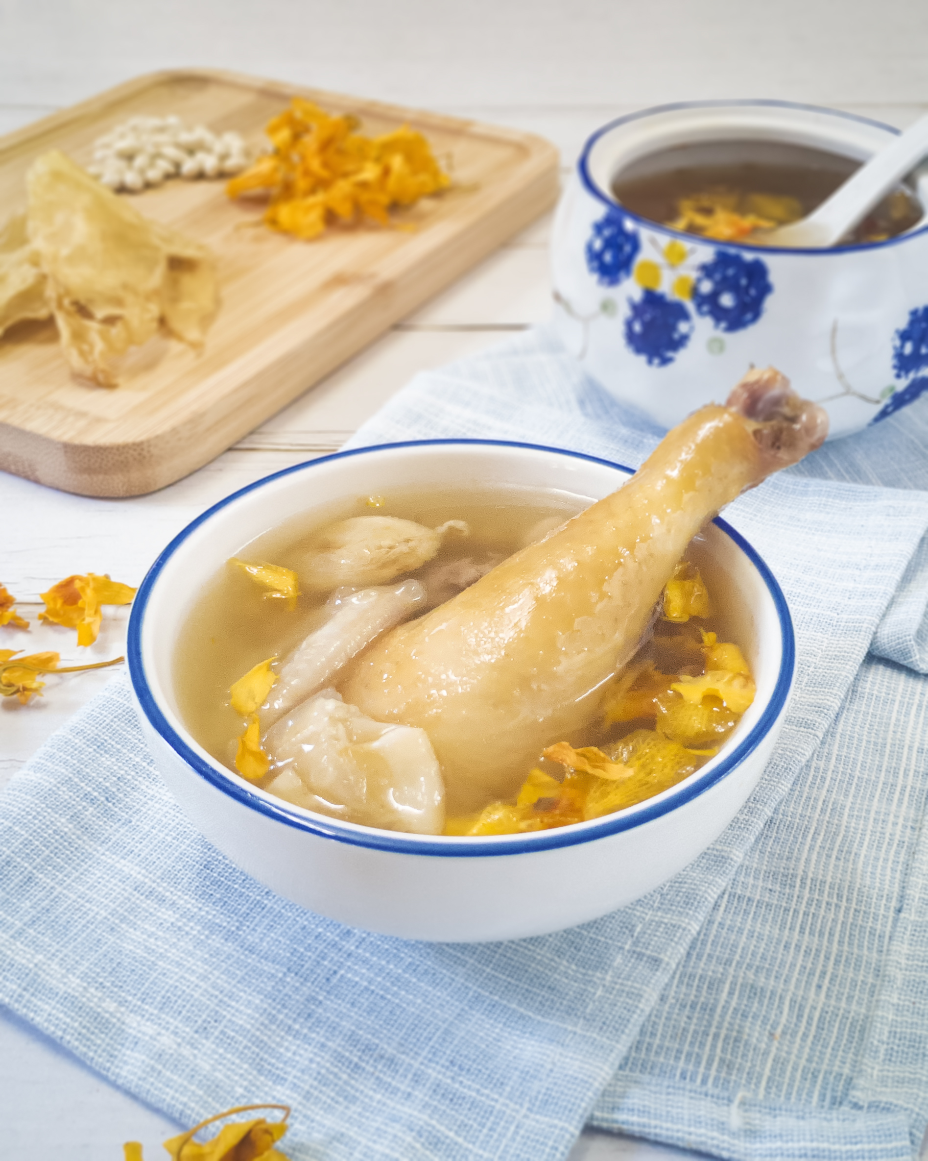 石斛眉豆老鸭汤