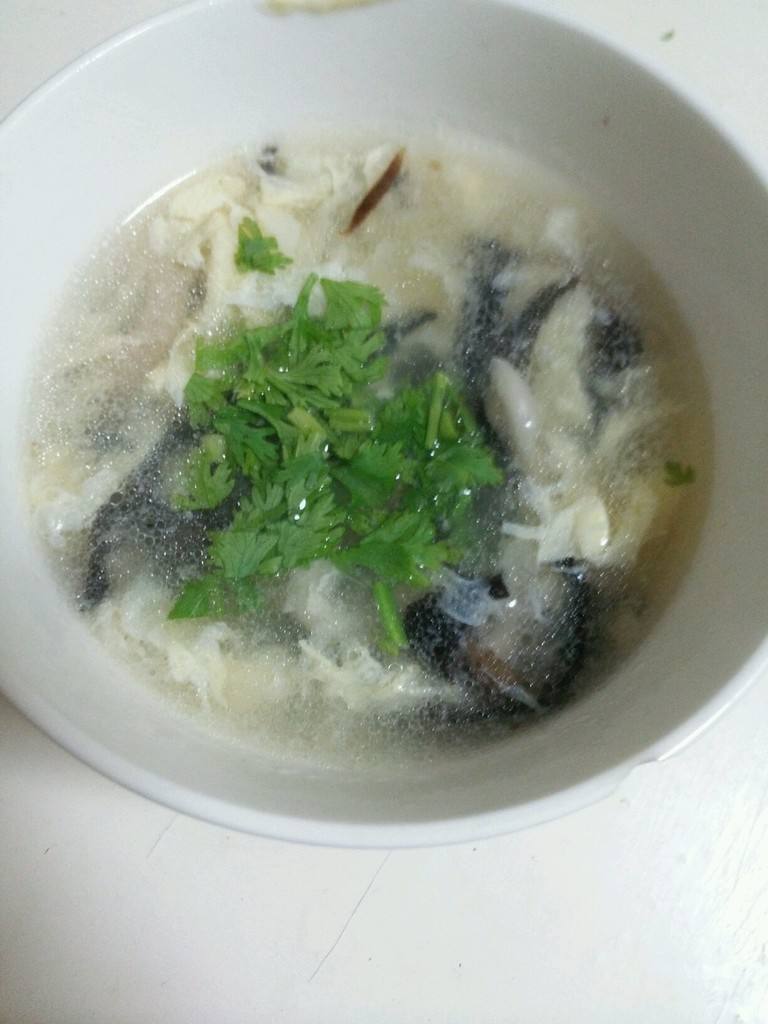 木耳黄瓜鸡蛋汤