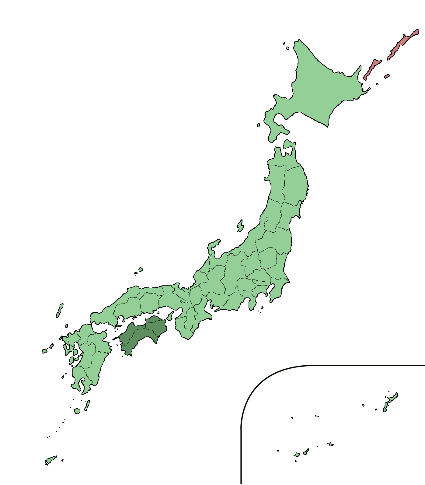 四国岛(四国岛有哪些城市)