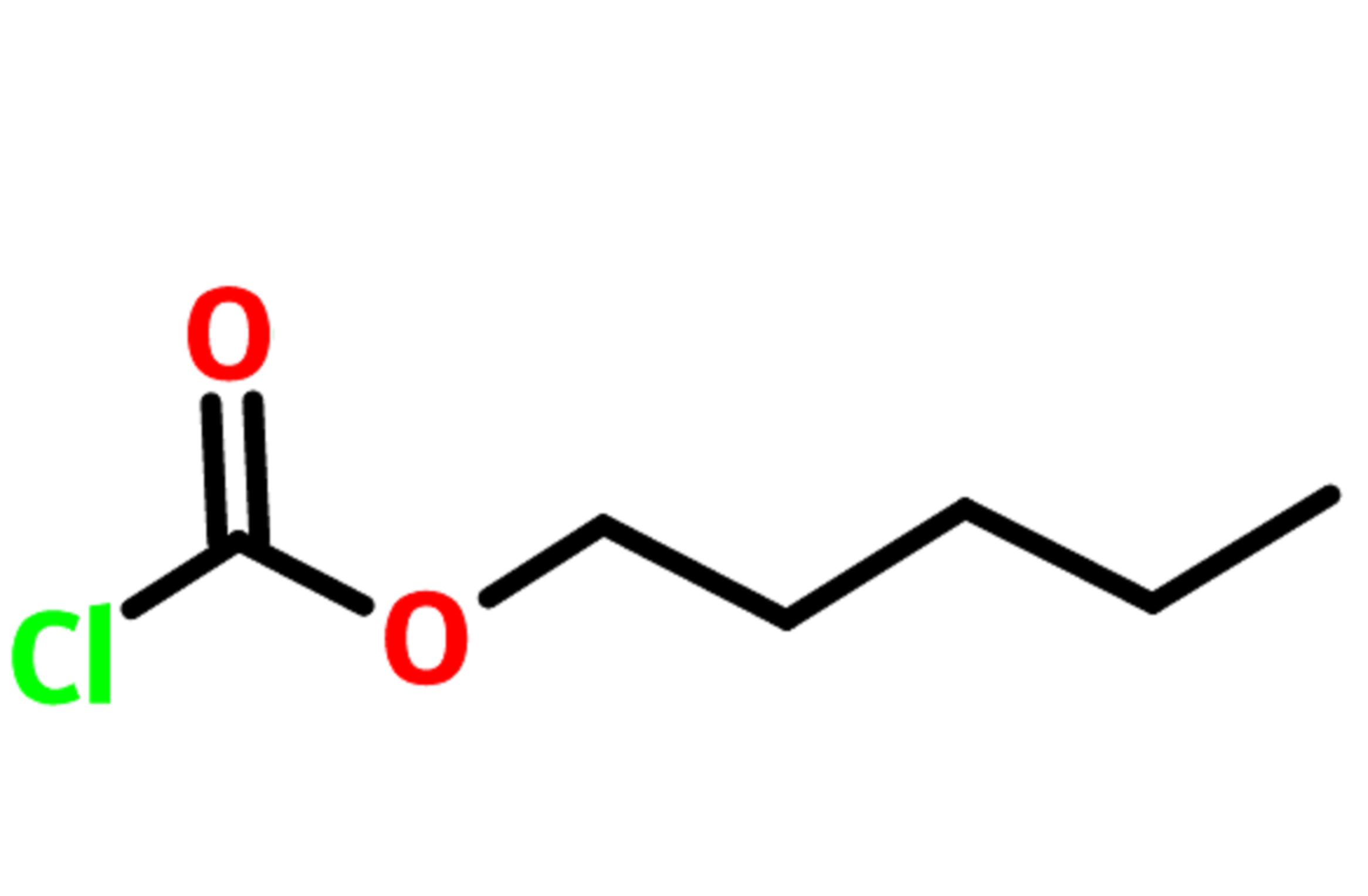 氯甲酸戊酯,又名氯甲酸正戊酯,分子式:c<sub