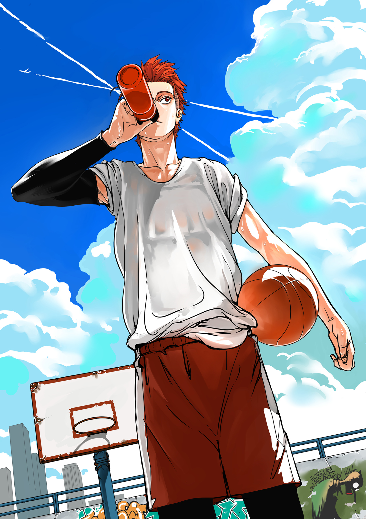  /p> p>漫画讲述了因挚友受伤而逃避篮球的天才少年林凌