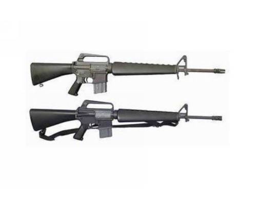 M16A1自动步枪（军事武器枪械）_百度百科