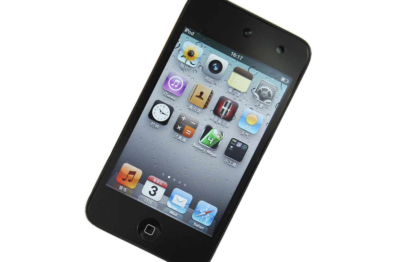  p>苹果ipodtouch(8g)是一款苹果mp4,音频可播放22