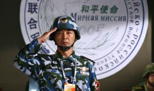  p>和平使命联合军演是上海合作组织的联合军事演习,是一场应对各国